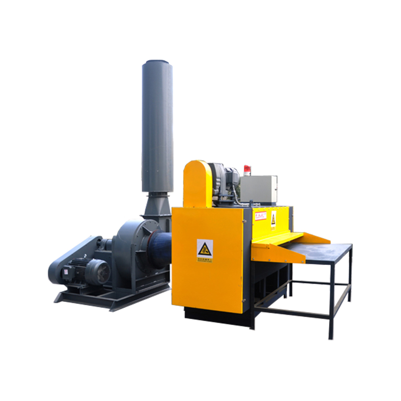 Soplador triturador tipo correa