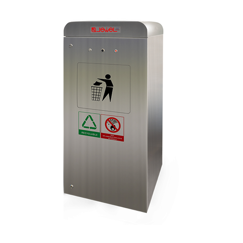 Contenedor de basura de compresión inteligente