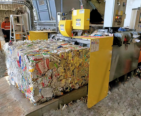 Solución de empacado multifuncional y de alta eficiencia para el principal centro de reciclaje de Australia
