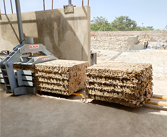 Sistema completo de eliminación automatizada de residuos de plantas para fábricas de cartón de Nigeria