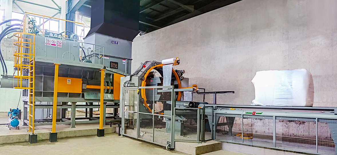 Sistema de almacenamiento, transporte y envasado de residuos domésticos